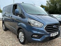 used Ford Transit Custom 2.0 EcoBlue 170ps Low Roof D/Cab Limited Van Auto