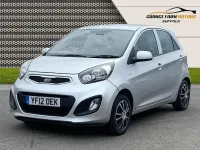 Used Kia Picanto 68 HP (50 kW) 2012 Silver Hatchback