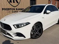 Used Mercedes A35 AMG Executive 306 HP (225 kW) 2019 White Sedan