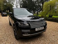 Used Land Rover Range Rover Autobiography 258 HP (189 kW) 2017 Black SUV