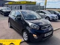 Used Kia Picanto 84 HP (61 kW) 2012 Black Hatchback