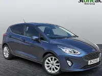 Used Ford Fiesta Titanium 101 HP (74 kW) 2020 Blue Hatchback