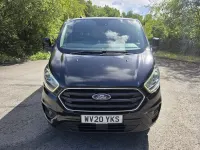 Used Ford Transit Custom Limited 130 HP (95 kW) 2020 Black Van