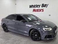 Used Audi A3 Black Edition 184 HP (135 kW) 2018 Grey Sedan