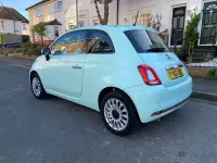 Used Fiat 500 Lounge 69 HP (50 kW) 2016 Green Hatchback