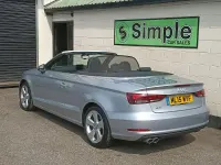 Used Audi A3 Cabriolet Sport 150 HP (110 kW) 2015 Silver Cabriolet