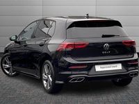 Used VW Golf VIII R-line 130 HP (95 kW) 2024 Black Hatchback