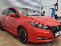 Used Nissan Leaf N-Connecta 160 kW (218 HP) 2022 Red Hatchback