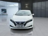Used Nissan Leaf Acenta 110 kW (150 HP) 2018 White Hatchback