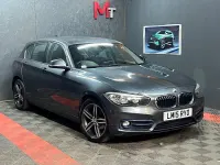 Used BMW 118 Sport Line 134 HP (98 kW) 2015 Grey Hatchback