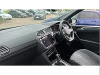 Used VW Tiguan R-line 150 HP (110 kW) 2021 Blue SUV