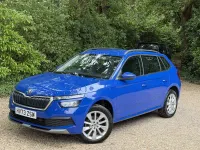 Used Skoda Kamiq SE 115 HP (84 kW) 2023 Blue SUV