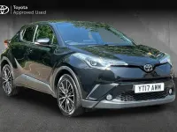Used Toyota C-HR 115 HP (84 kW) 2017 Black SUV