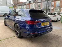 Used Audi RS4 Advanced 450 HP (330 kW) 2018 Blue Estate