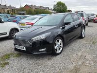Used Ford Focus Zetec 2017 Black Hatchback