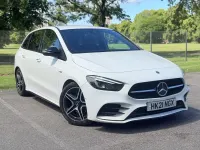 Used Mercedes B200 AMG Line Premium 163 HP (119 kW) 2021 White Hatchback
