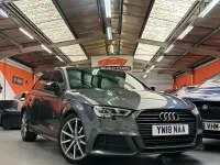 Used Audi A3 Black Edition 150 HP (110 kW) 2018 Grey Sedan