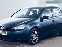 Used VW Golf VI SE 105 HP (77 kW) 2010 Blue Hatchback