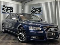 Used Audi A8 Advanced 444 HP (326 kW) 2009 Blue Sedan