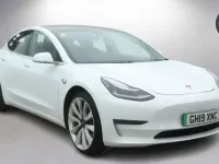 Used Tesla Model 3 Performance 461 kW (627 HP) 2019 White Sedan
