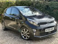 Used Kia Picanto 84 HP (61 kW) 2019 Black Hatchback