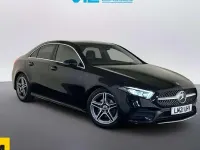 Used Mercedes A180 AMG line 136 HP (100 kW) 2020 Black Sedan