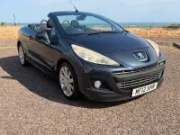 Used Peugeot 207 CC Allure 120 HP (88 kW) 2012 Blue Cabriolet