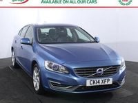 Used Volvo S60 SE Lux 136 HP (100 kW) 2014 Blue Sedan