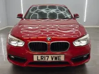 Used BMW 116 Impressive 116 HP (85 kW) 2017 Red Hatchback
