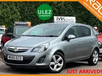 Used Vauxhall Corsa 85 HP (62 kW) 2014 Flip chip silver Hatchback