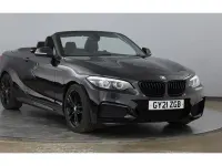 Used BMW 218 M Sport 136 HP (100 kW) 2021 Black Cabriolet