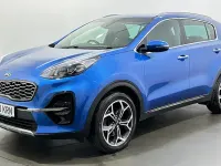 Used Kia Sportage GT-Line 177 HP (130 kW) 2021 Blue SUV