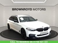 Usado BMW 520 M Sport 190 CV (139 kW) 2018 Blanco Familiar