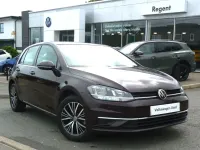 Used VW Golf VII SE 110 HP (80 kW) 2018 Black Hatchback