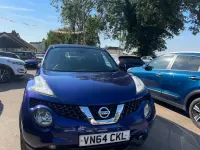 Used Nissan Juke Tekna 110 HP (80 kW) 2014 Blue SUV
