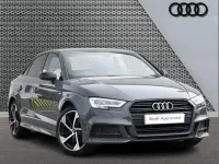 Used Audi A3 Black Edition 113 HP (83 kW) 2019 Grey Sedan