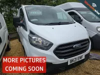 Used Ford Transit Custom 130 HP (95 kW) 2021 White Van