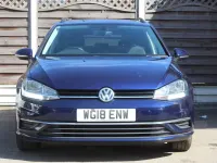 Used VW Golf VII SE 125 HP (91 kW) 2018 Blue Estate