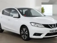 Used Nissan Pulsar N-TEC 116 HP (85 kW) 2015 White Hatchback