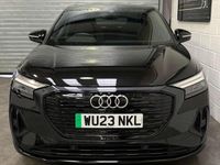 Used Audi Q4 e-tron S-Line 150 kW (204 HP) 2023 Black SUV
