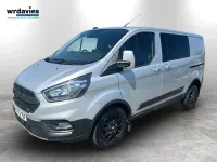 Used Ford Transit Custom 130 HP (95 kW) 2023 Moondust silver Van