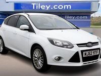 Used Ford Focus Zetec 2013 White Hatchback