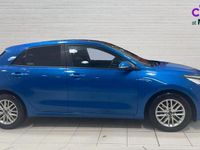 Used Kia Rio 84 HP (61 kW) 2021 Blue Hatchback