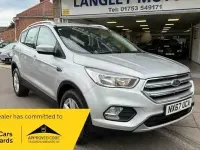 Used Ford Kuga Zetec 120 HP (88 kW) 2017 Moondust silver metallic SUV