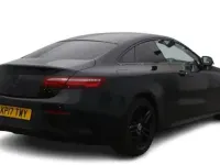 Used Mercedes E220 AMG line 2017 Black Coupe