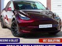 Used Tesla Model Y RWD 219 kW (299 HP) 2024 Red SUV