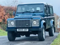 Usado Land Rover Defender 2008 Azul Carrinha