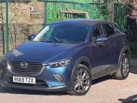 Begagnad Mazda CX-3 Inclusive 121 HK (88 kW) 2019 Blå SUV