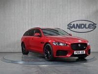 Used Jaguar XF Sportbrake S 300 HP (220 kW) 2019 Red Estate