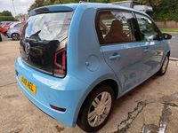 Used VW up! high up! 75 HP (55 kW) 2018 Blue Hatchback